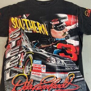 Vintage Dale Earnhardt Sr. Southern Stock Car Graphic Tee - Black